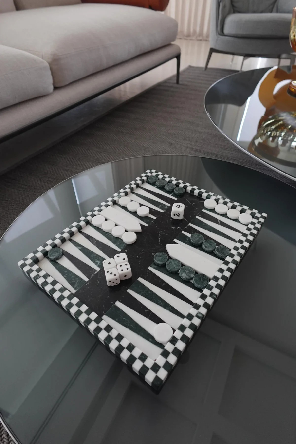 Backgammon en Marmól